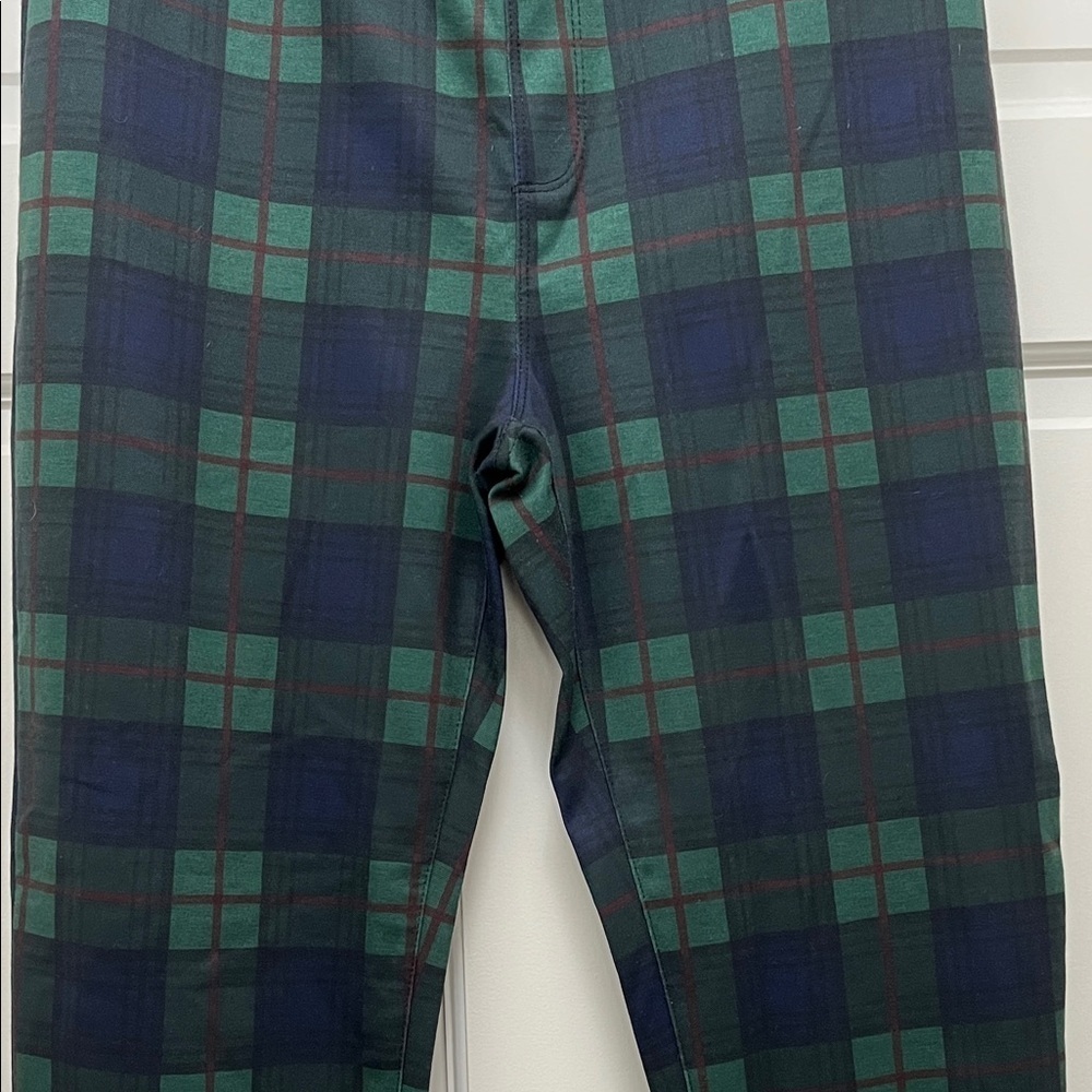 Sanctuary x Anthropologie Green Plaid Leggings - Size Medium - Picture 5 of 16
